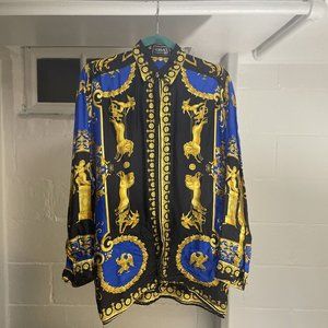 SO RARE Versace Classic V2 TUPAC 100% SILK SHIRT VINTAGE RAREST OF THE RARE!!!!!